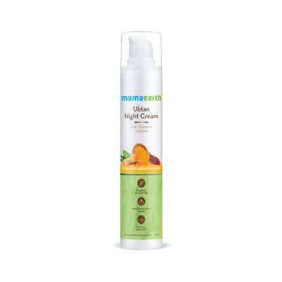 Mamaearth Ubtan Night Cream with Turmeric And Saffron - 50 gm