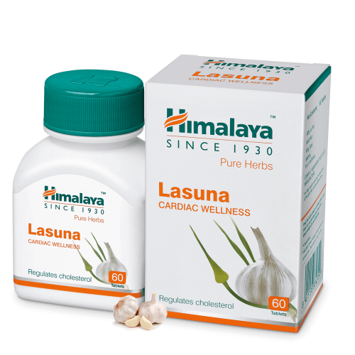 Himalaya Wellness Pure Herbs Lasuna Cardiac Wellness - 60 Tablets - Amazon Abroad