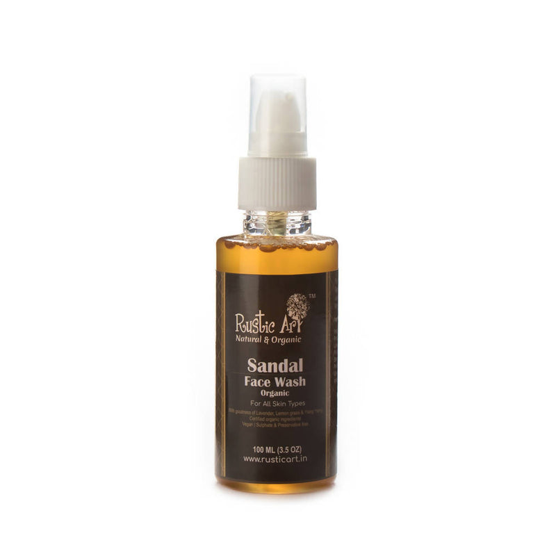 Rustic Art Organic Sandal Face Wash