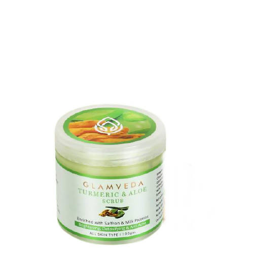 Glamveda Turmeric & Aloe Vera Skin Lightening Scrub