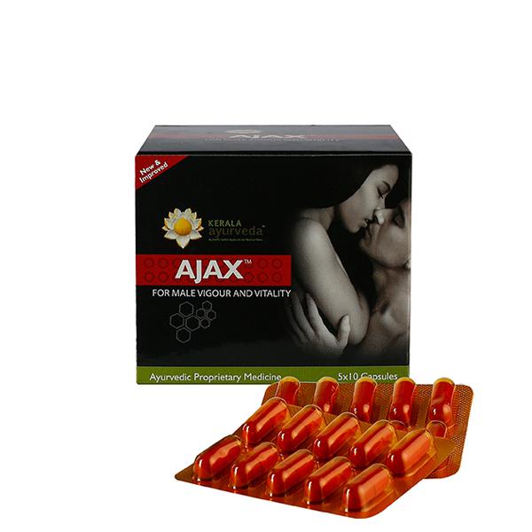 Kerala Ayurveda Ajax Capsules - 50 Capsules