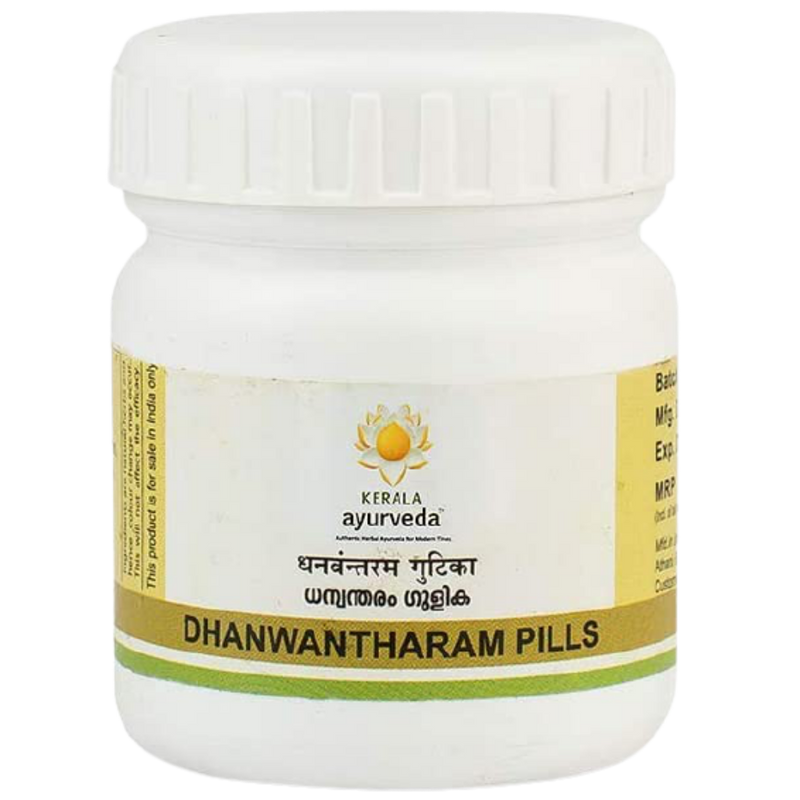 Kerala Ayurveda Dhanwantharam Gulika / Pills - 50 Tabs