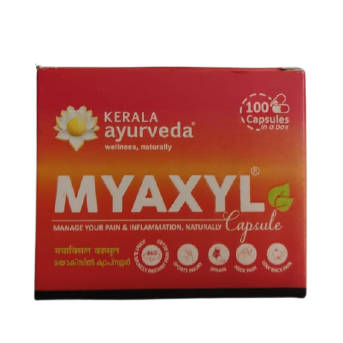 Kerala Ayurveda Myaxyl Capsules - 100 tab