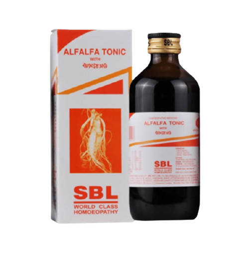 SBL Homeopathy Alfalfa Tonic with Ginseng - 115 ml