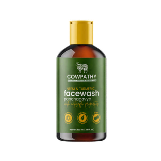 Cowpathy Neem & Turmeric Panchagavya Face Wash (50 Gm)