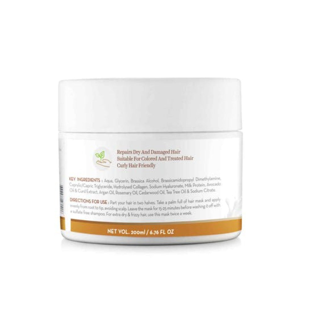 Mamaearth Argan Hair Mask For Frizz Free & Stronger Hair