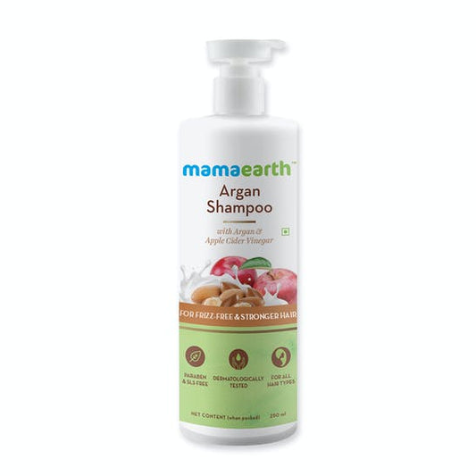 Mamaearth Argan Shampoo For Frizz-Free & Stronger Hair