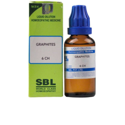 SBL Homeopathy Graphites Dilution - 6 CH - 30 ml