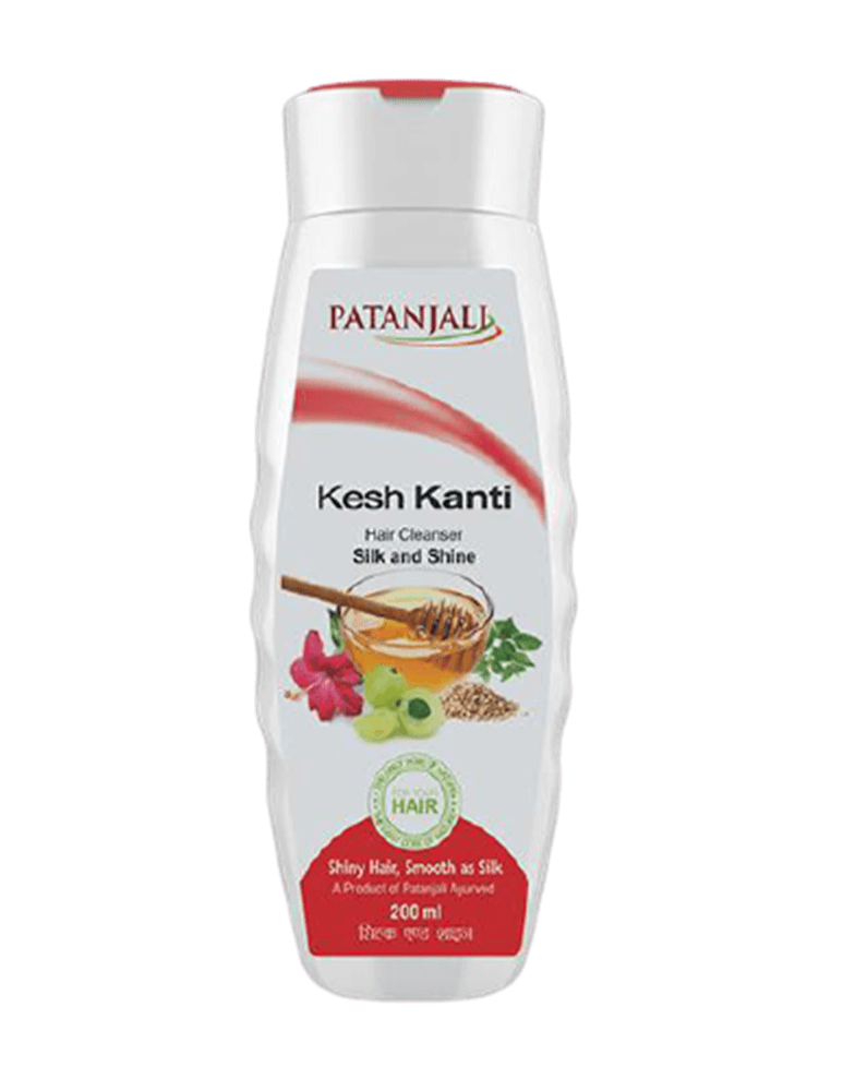 Patanjali Kesh Kanti Hair Cleanser Silk & Shine (200 ML)