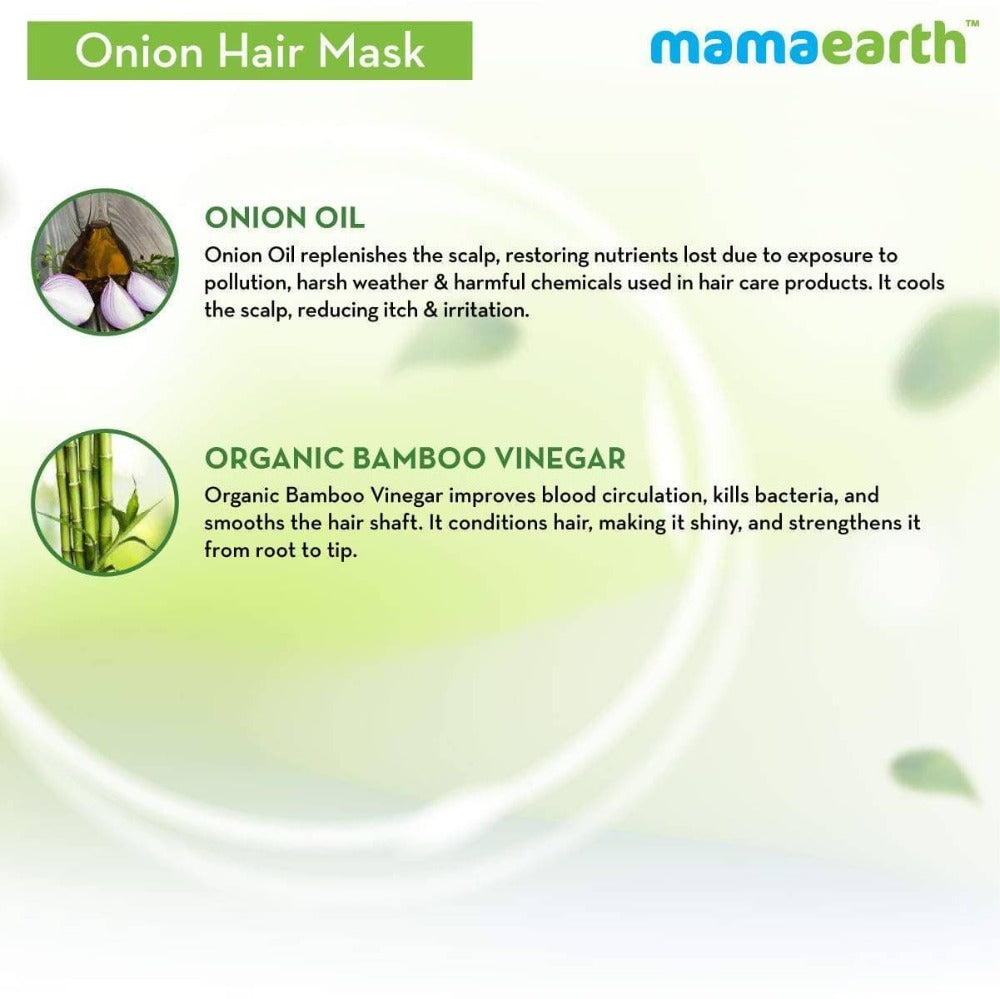 Mamaearth Onion Hair Mask For Hairfall Control