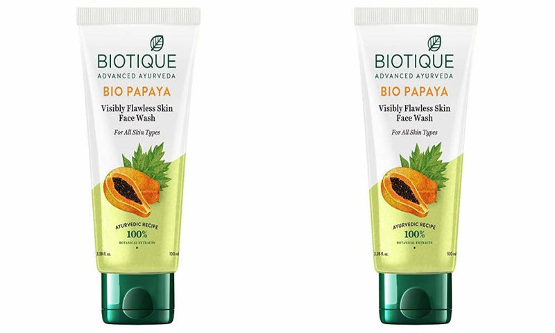 Biotique Bio Papaya Visibly Flawless Skin Face Wash