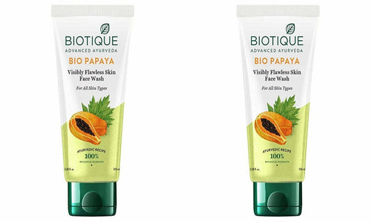 Biotique Bio Papaya Visibly Flawless Skin Face Wash