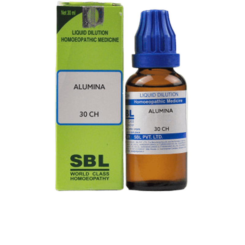 SBL Homeopathy Alumina Dilution - 30 CH - 30 ml