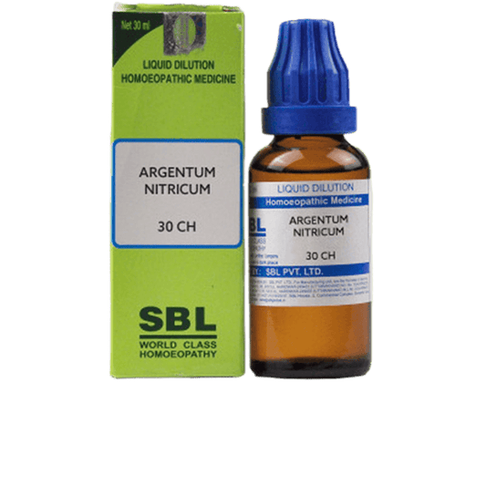 SBL Homeopathy Argentum Nitricum Dilution - 30 CH - 30 ml