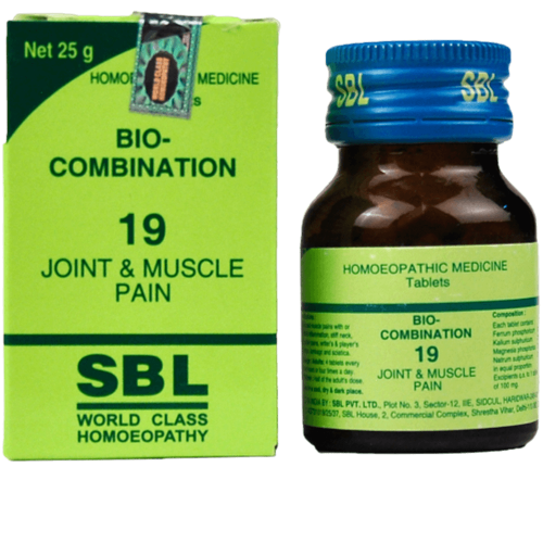 SBL Homeopathy Bio-Combination 19 Tablets - 25 gm