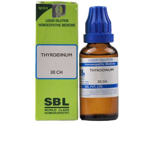 SBL Homeopathy Thyroidinum Dilution - 30 CH - 30 ml