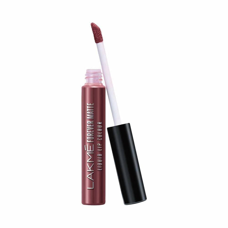 Lakme Forever Matte Liquid Lip Colour - Mauve Party