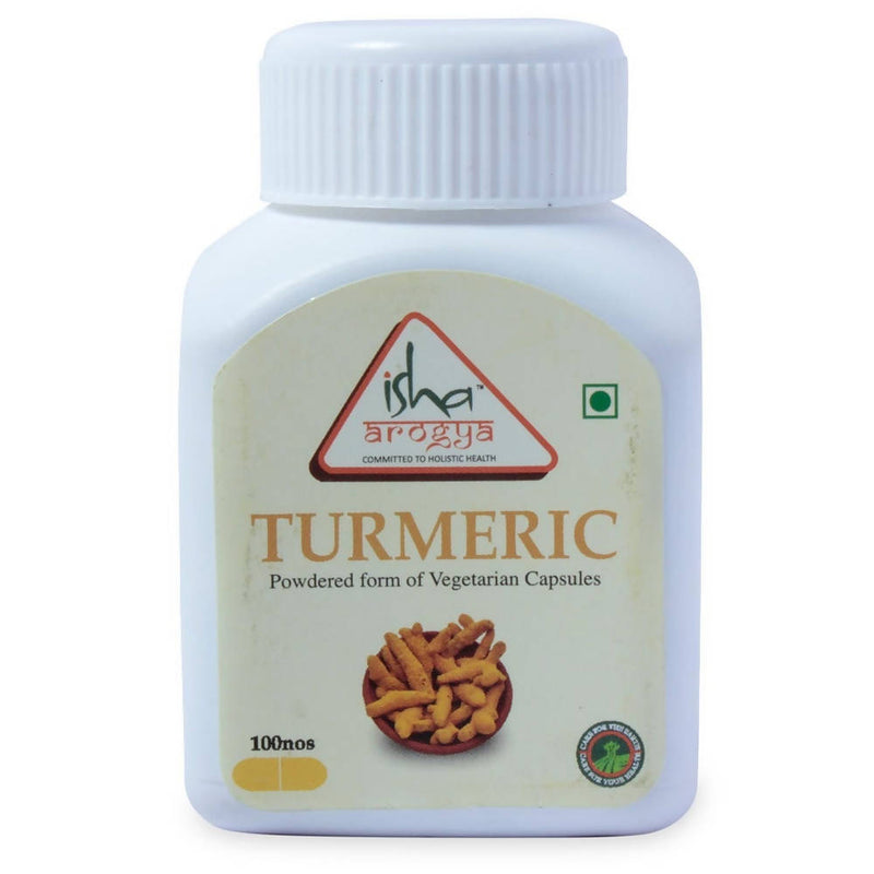 Isha Arogya Turmeric Powdered Form Of Vegetarian Capsules