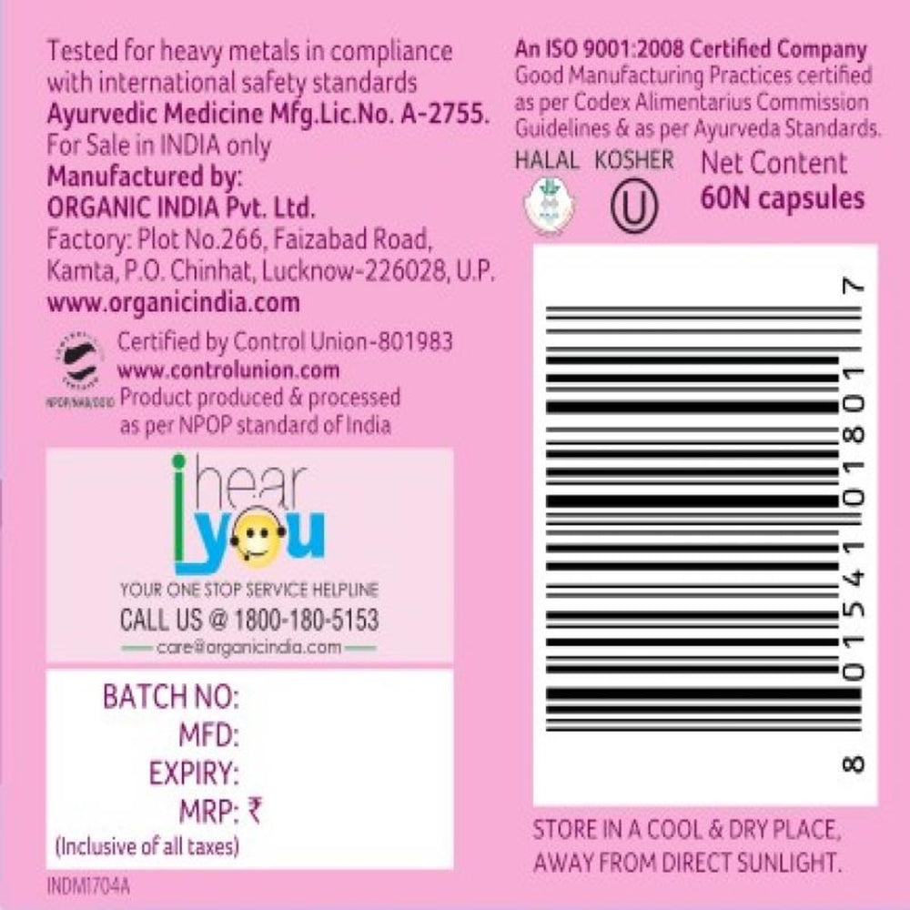 Organic India Trikatu 60 Capsules