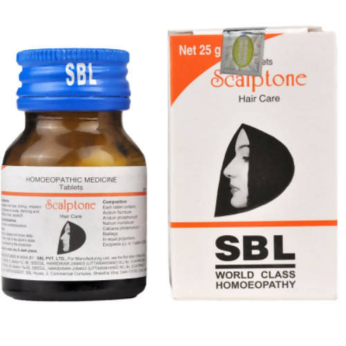 SBL Homeopathy Scalptone Hair Care Tablets - 25 gm