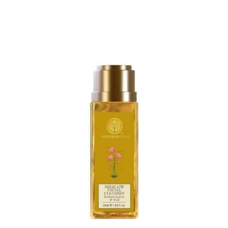 Forest Essentials Delicate Facial Cleanser Kashmiri Saffron & Neem