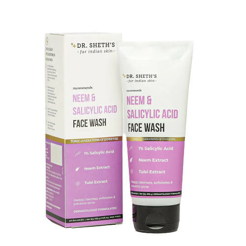 Dr. Sheth's Neem & Salicylic Acid Face Wash