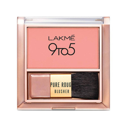 Lakme 9To5 Pure Rouge Blusher - Nude Flush - 6 Gm