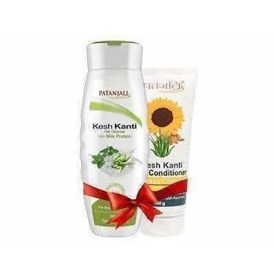 Patanjali Milk Protein Shampoo & Conditioner Combo Pack