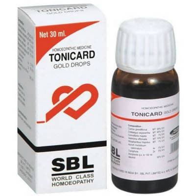 SBL Homeopathy Tonicard Gold Drops - 30 ml