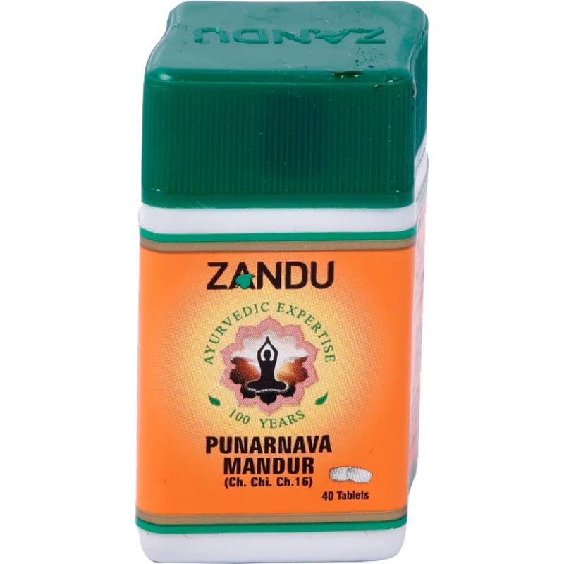 Zandu Punarnava Mandur 40tabs