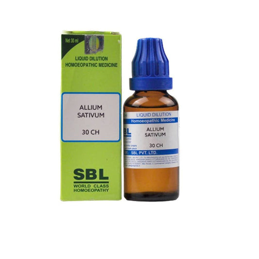 SBL Homeopathy Allium Sativum Dilution - 30 CH - 30 ml