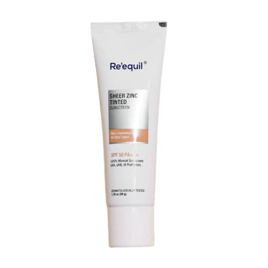 Re'equil Sheer Zinc Tinted Mineral Sunscreen SPF 50 PA+++