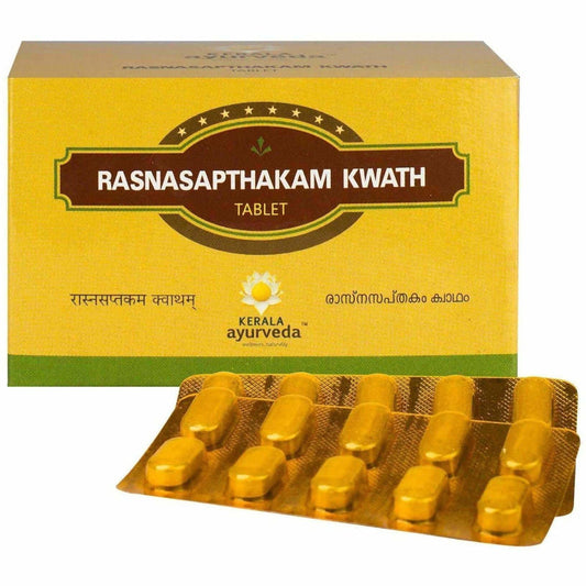 Kerala Ayurveda Rasnasapthakam Kwath Tablet - 100 tab