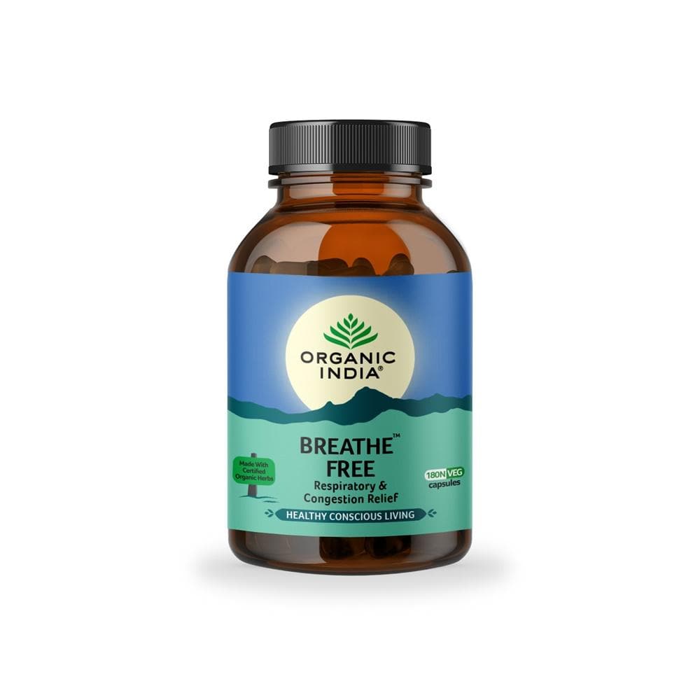 Organic India Breathe Free Capsules