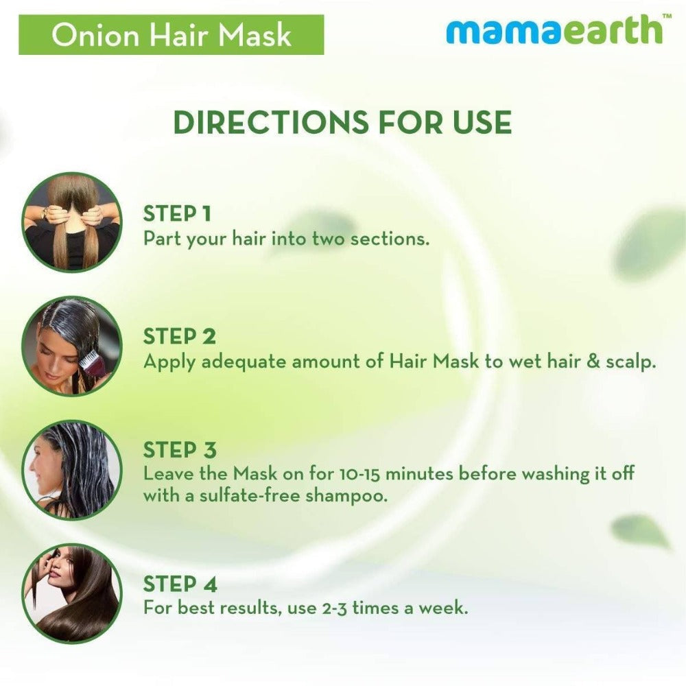 Mamaearth Onion Hair Mask For Hairfall Control