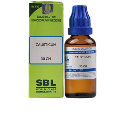 SBL Homeopathy Causticum Dilution - 30 CH - 30 ml