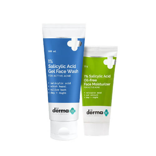 The Derma Co Salicylic Acid Acne-Fighting Combo