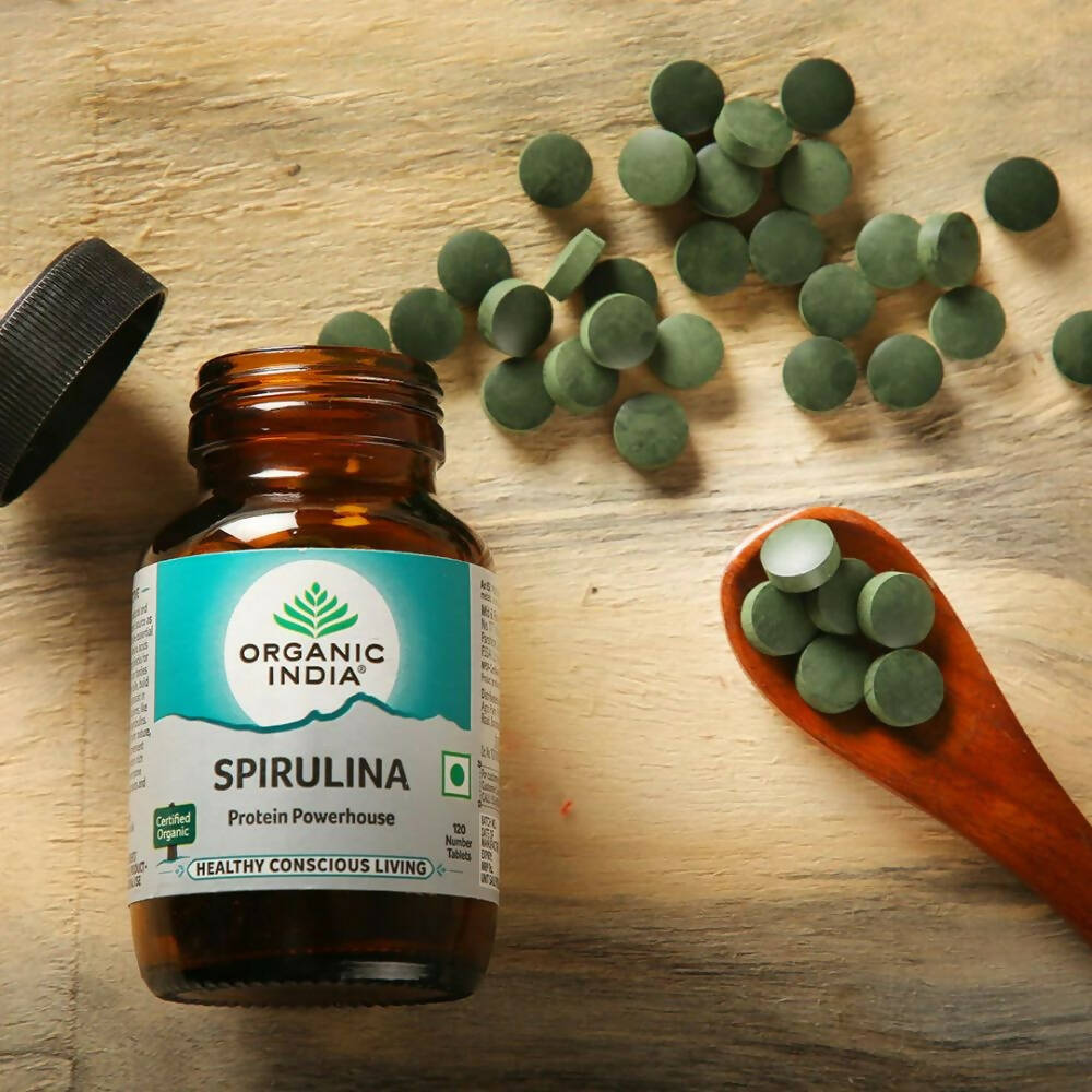 Organic India Spirulina Tablets