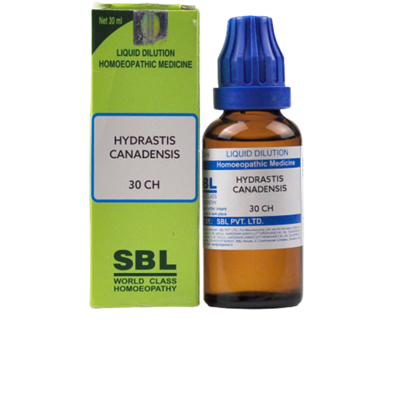 SBL Homeopathy Hydrastis Canadensis Dilution - 30 CH - 30 ml