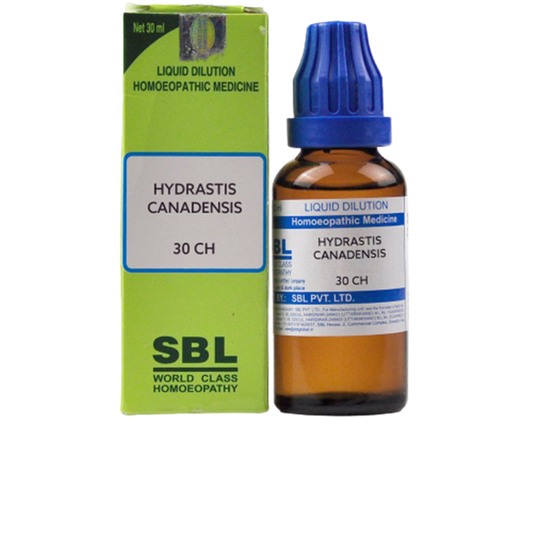 SBL Homeopathy Hydrastis Canadensis Dilution - 30 CH - 30 ml