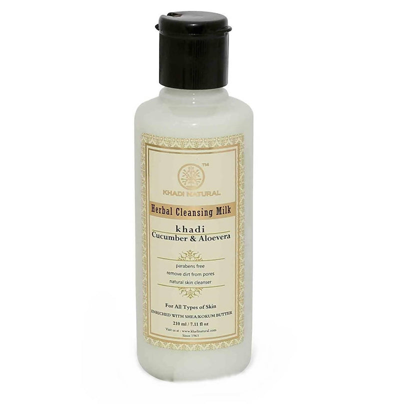 Khadi Natural Cucumber & Aloevera Herbal Cleansing Milk