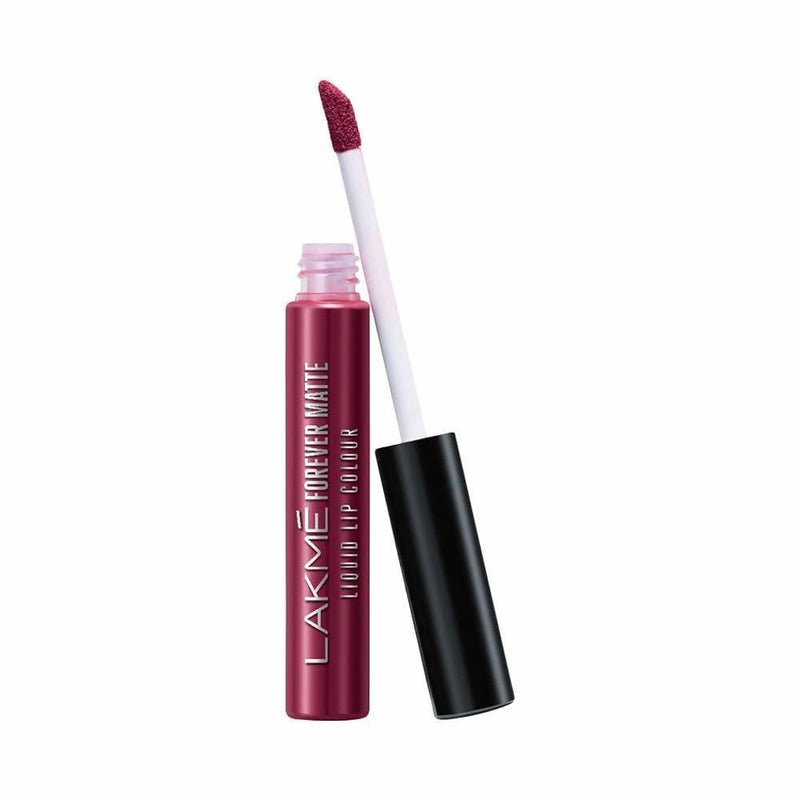 Lakme Forever Matte Liquid Lip Colour - Red Wine