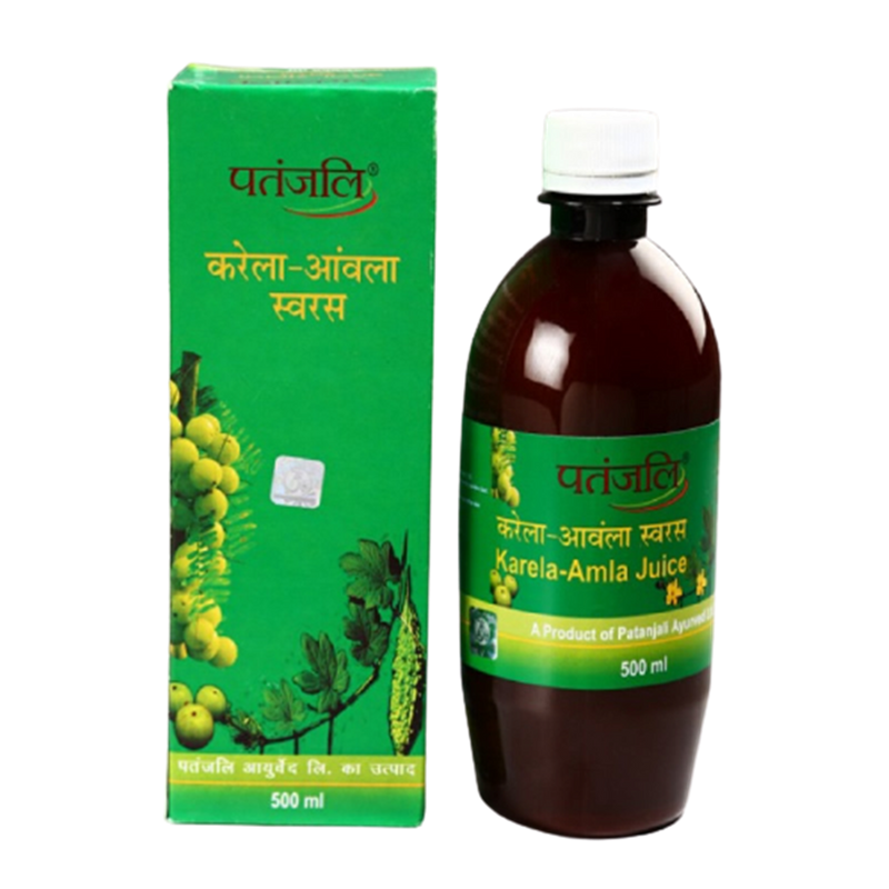 Patanjali Karela Amla Juice (500 ML)