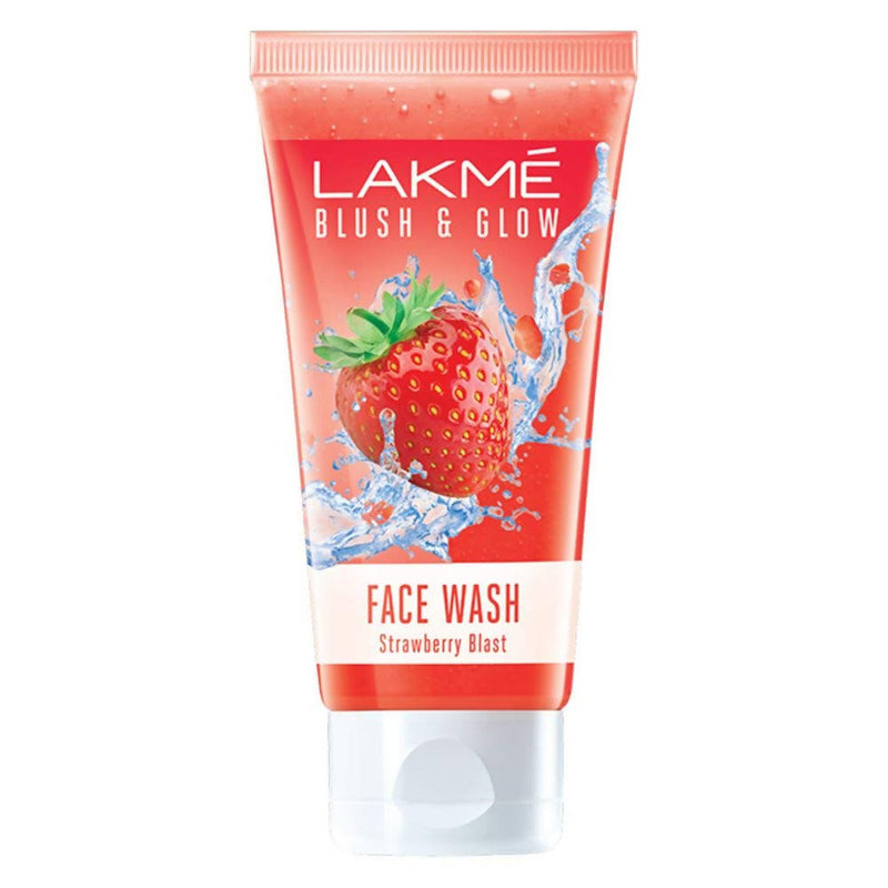 Lakme Blush & Glow Strawberry Freshness Gel Face Wash - 100 gm