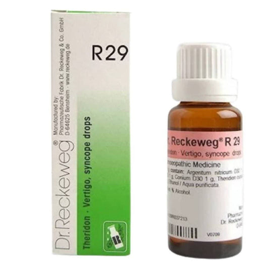 Dr. Reckeweg R29 Vertigo And Syncope Drops - 22 ml