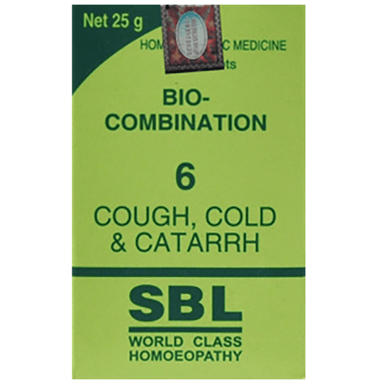 SBL Homeopathy Bio-Combination 6 Tablet - 25 gm