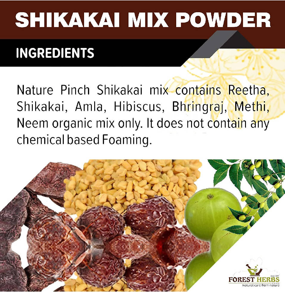 Forest Herbs Shikakai Mix Hair Care Powder