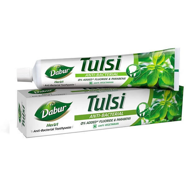 Dabur Herb'l Tulsi - Anti-Bacterial Toothpaste - 200 gm