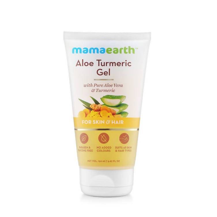 Mamaearth Aloe Turmeric Gel For Skin & Hair - 150 ml