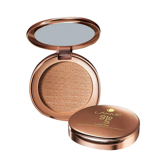 Lakme 9 To 5 Flawless Matte Complexion Compact - Apricot - Apricot